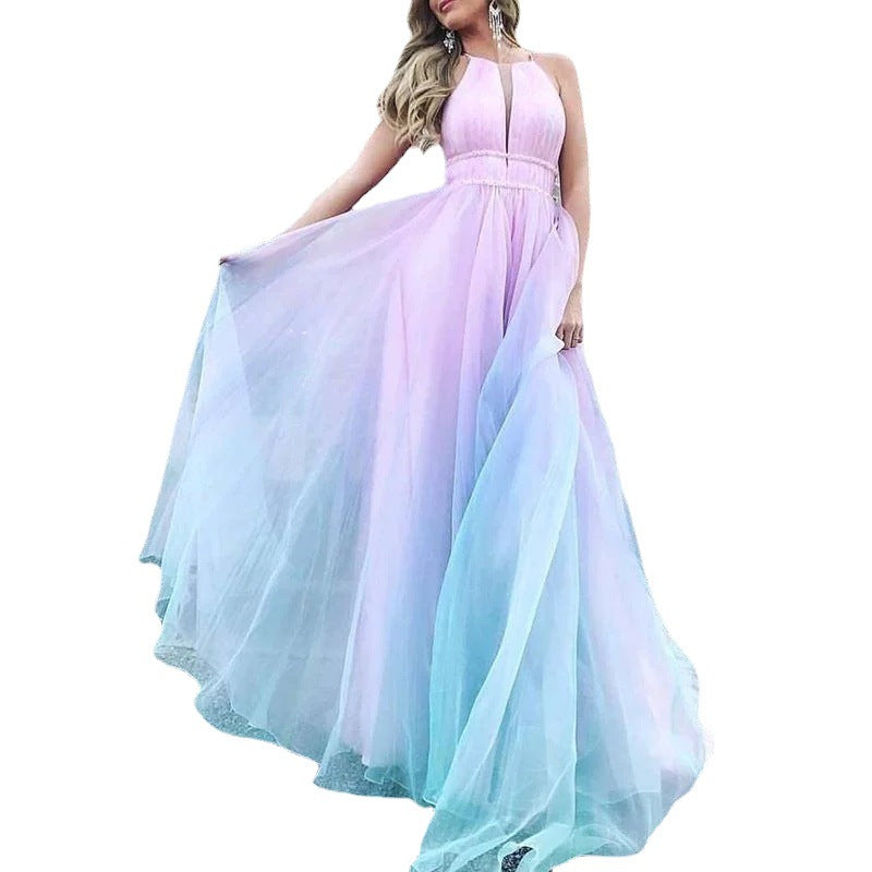Beautiful Elegant Gauzy Gown Long Dress Dresses