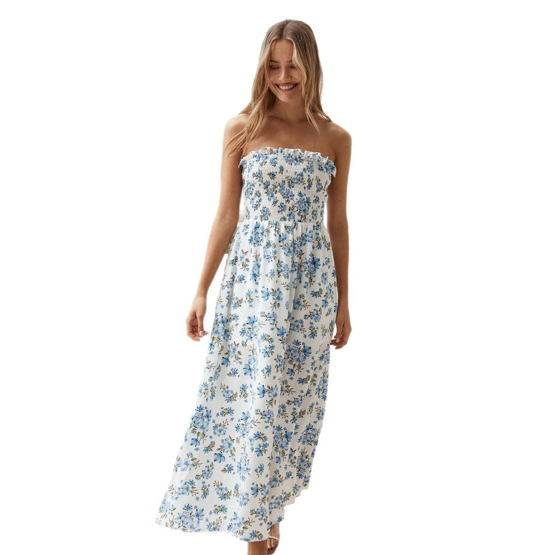 Fashion Seaside Holiday Beach Dress Backless Dresses