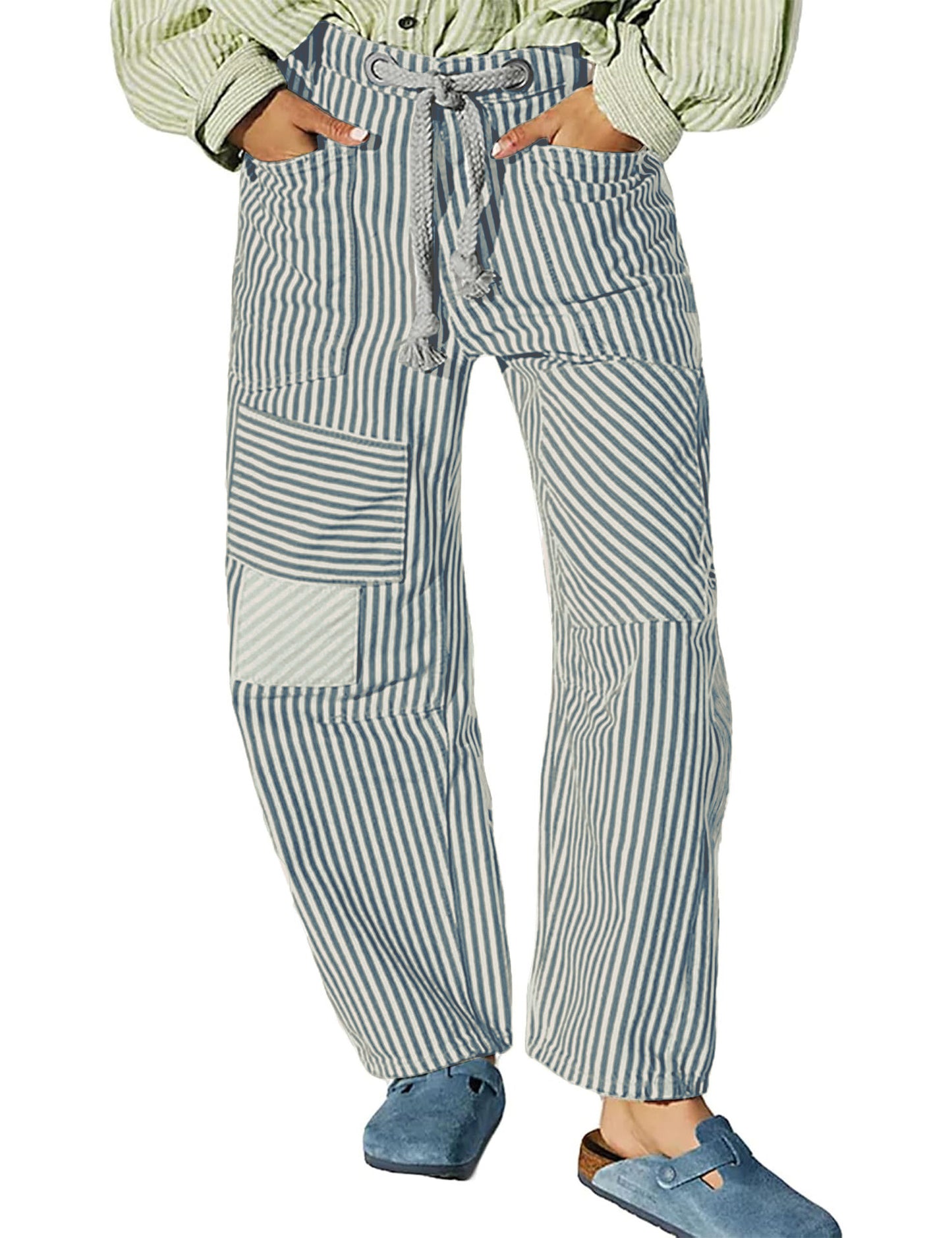Fashion Commuter Casual Loose Wide Leg Jeans