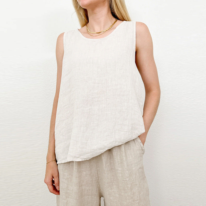 Women's Summer Old Money Style Inner Wear Tops