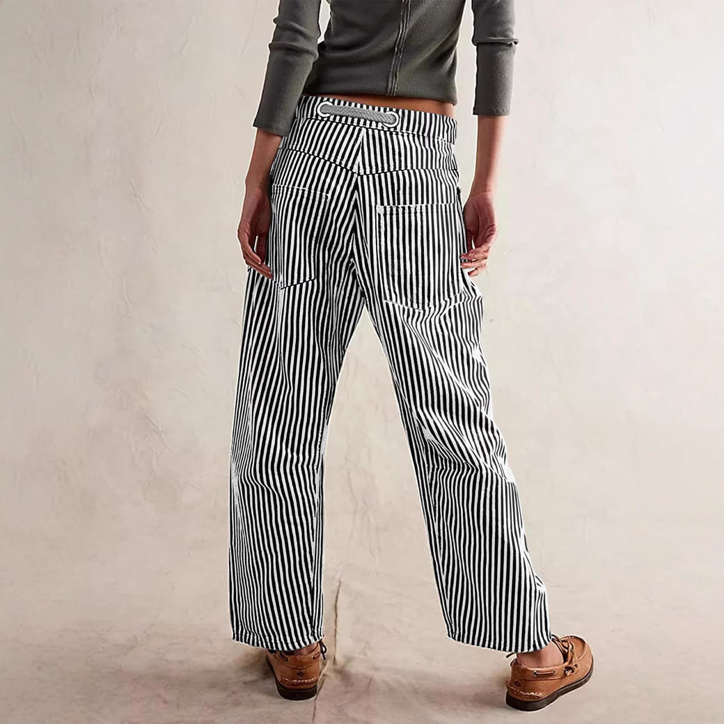 Fashion Commuter Casual Loose Wide Leg Jeans