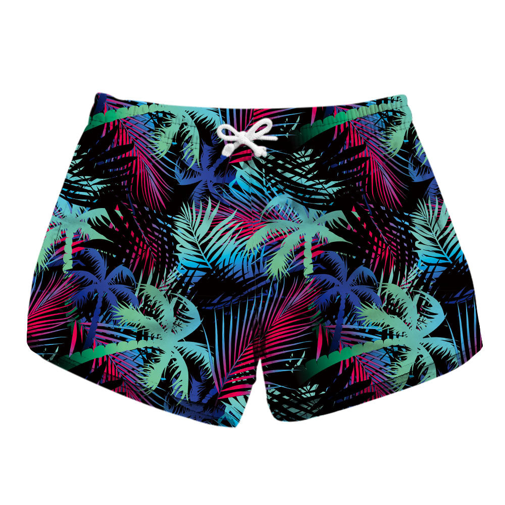 Women's Sexy Beach Digital Printing Cute Shorts