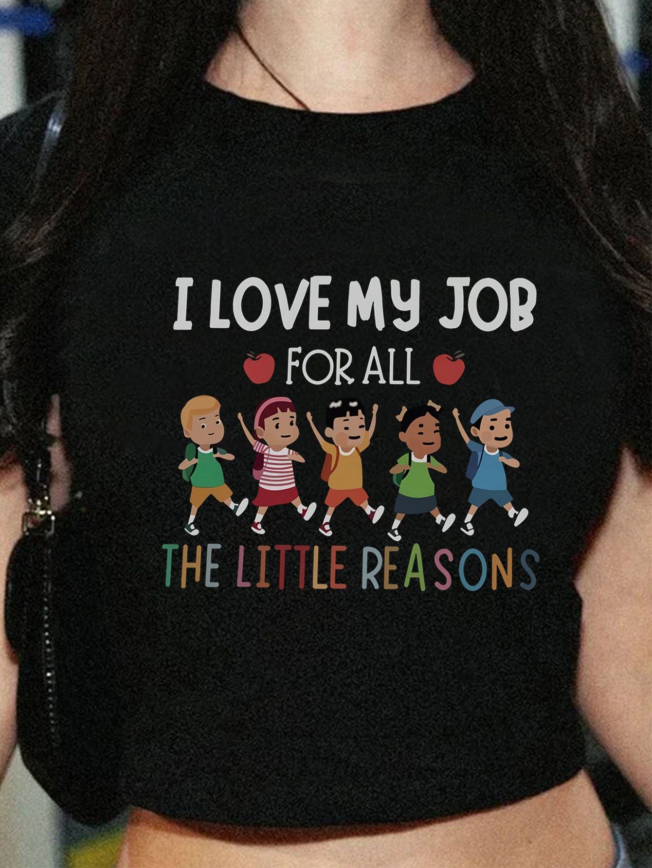 Women's Summer Sweet Spicy Printed T-shirt Personality Blouses