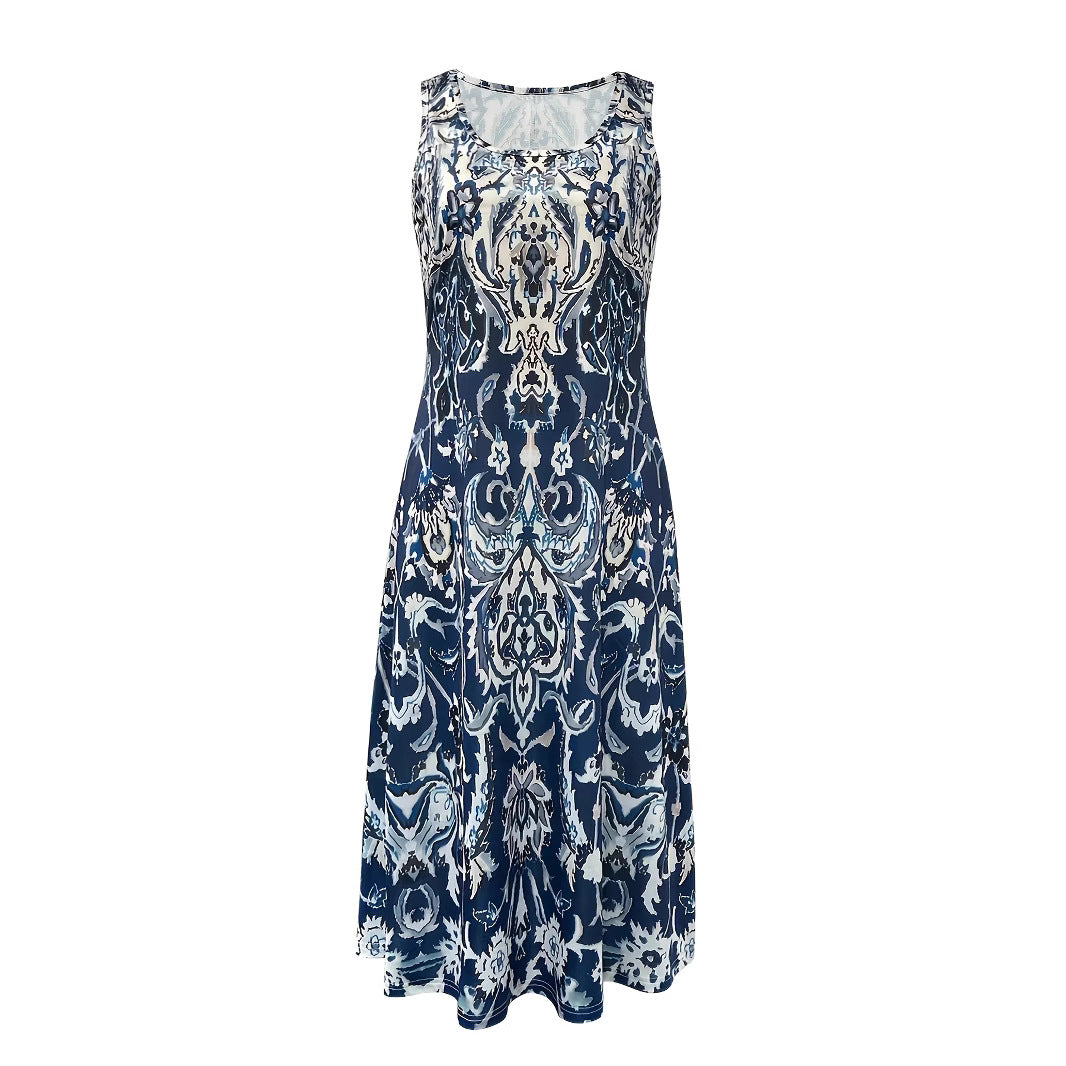 Stylish Women's Summer Fashion Printed Sleeveless Clothing