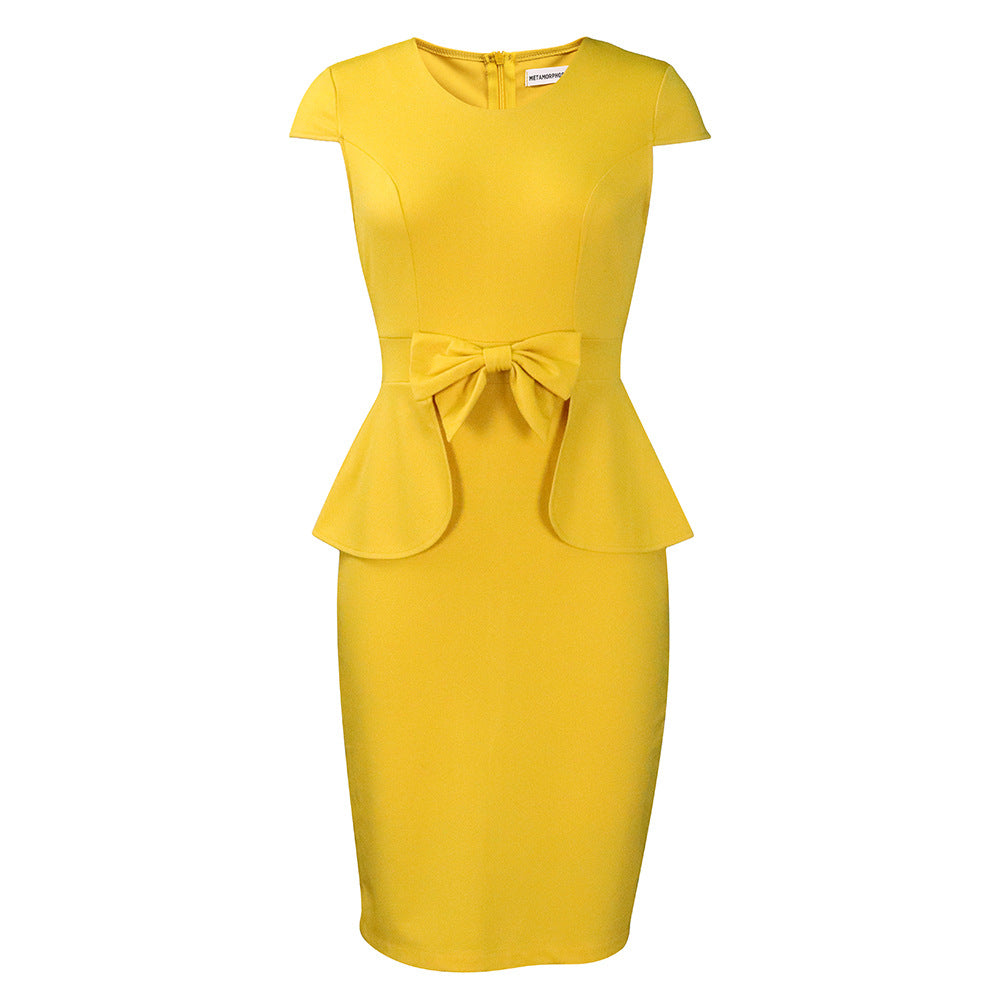Women's Large Summer Temperament Ol Sheath Pencil Skirts
