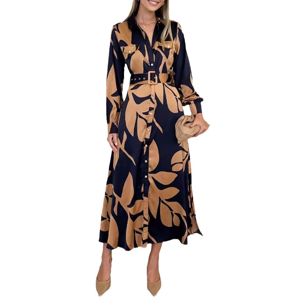 Classic Glamorous Popular Women's Autumn Print Clothing