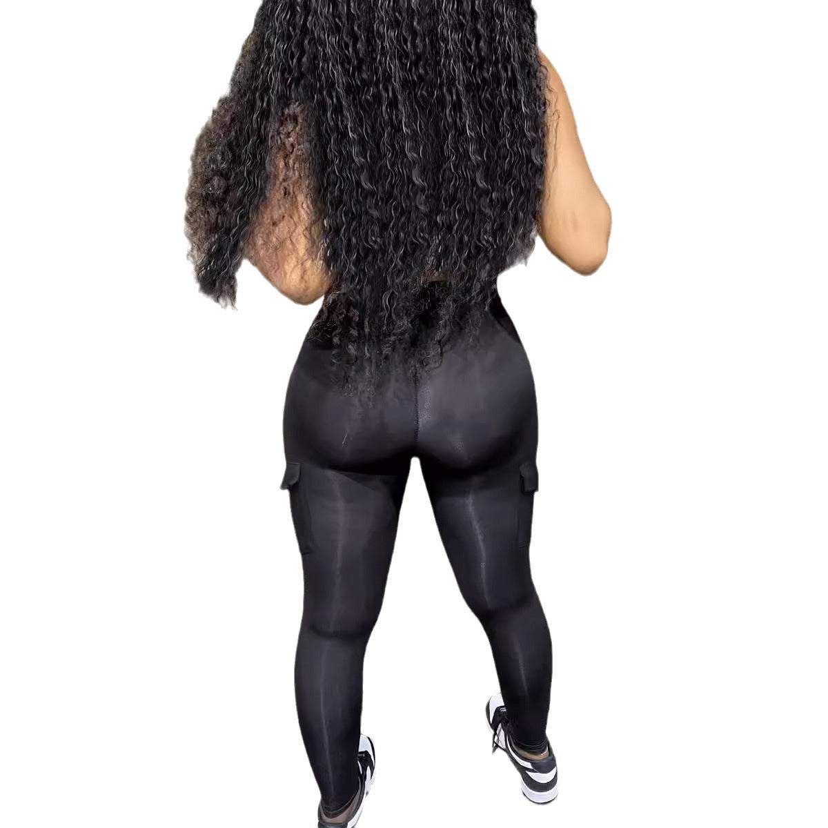 Women's Backless Halter Hip Lifting Sport With Jumpsuits