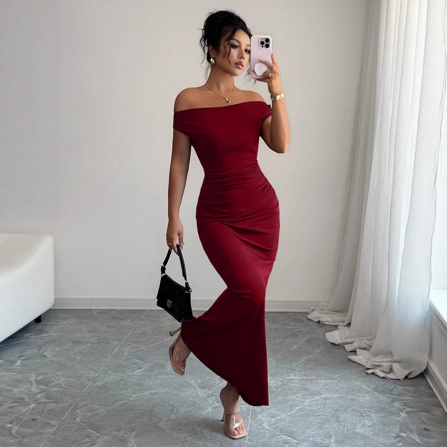 Unique Attractive Women's Elegant Sexy Formal Dress
