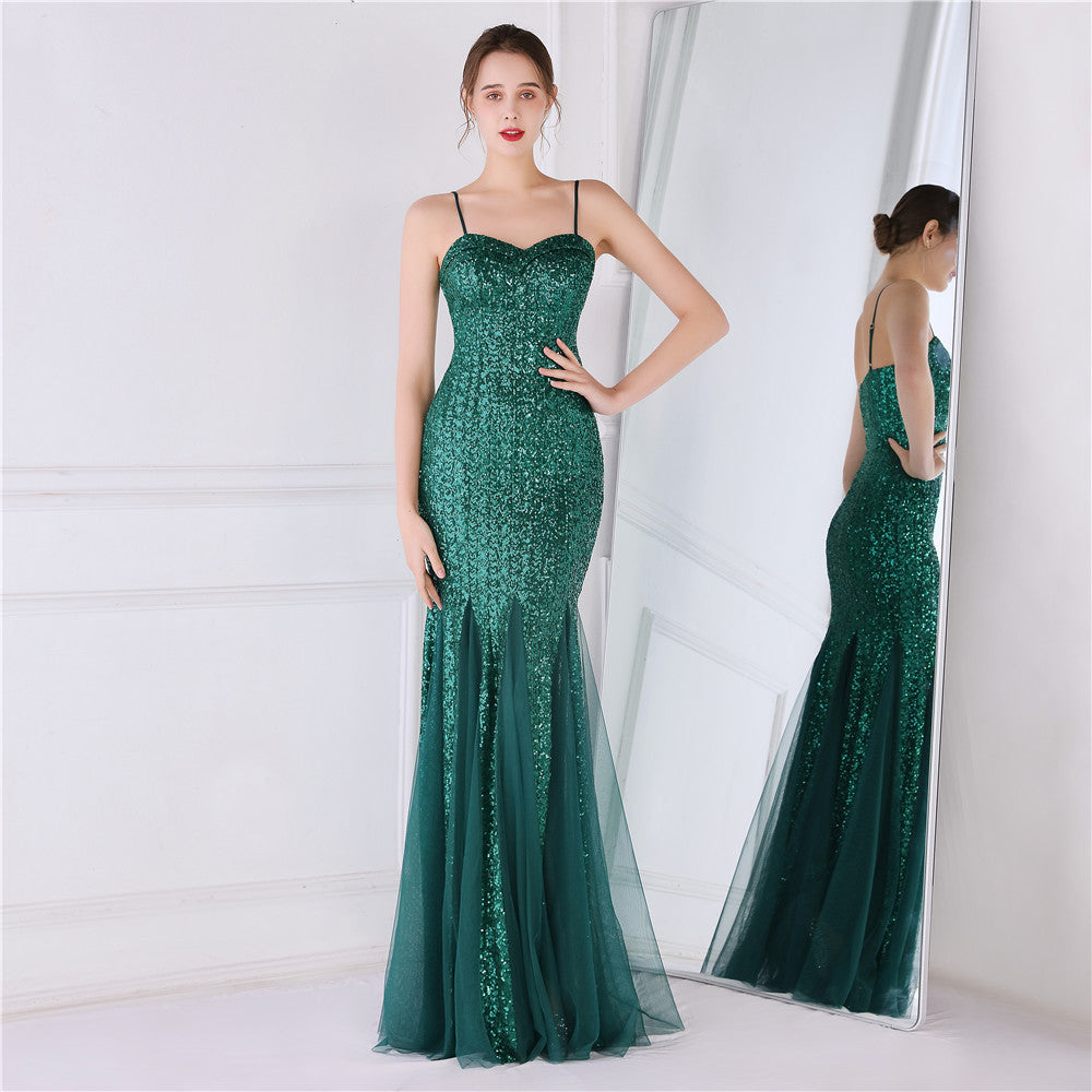 Bride Long Sling Appreciation Dinner Fishtail Car Skirts