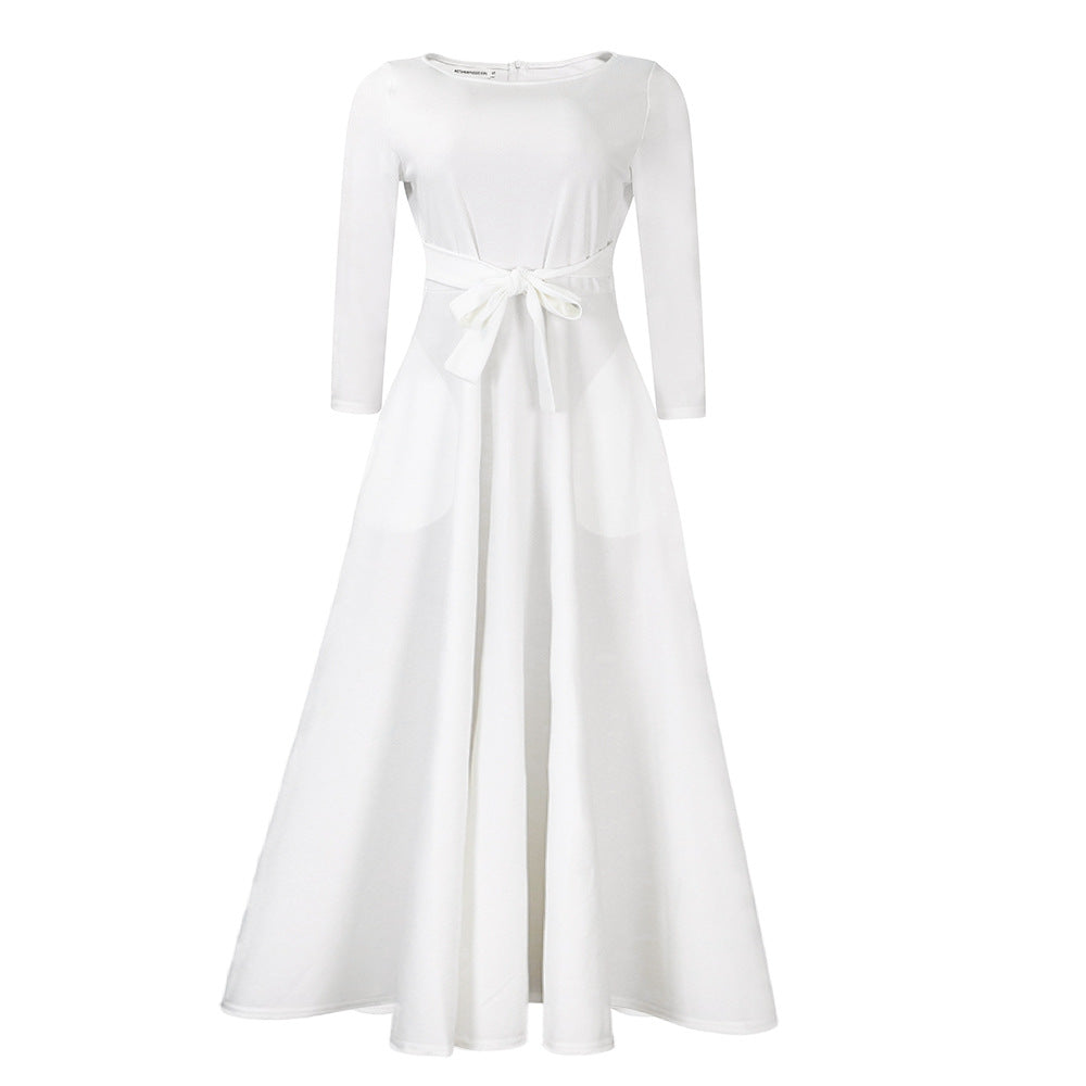Women's Fashion Elegant Tied Africa Maxi Dress