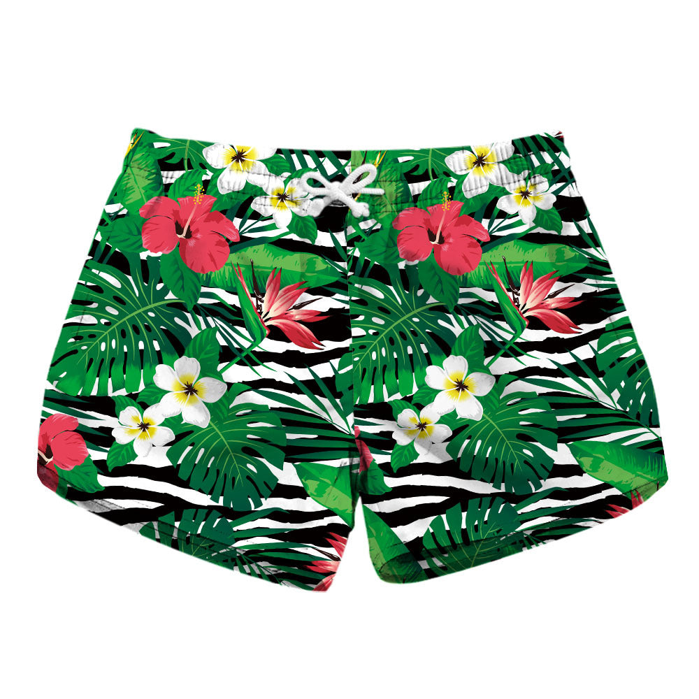 Women's Sexy Beach For Digital Printing Casual Shorts