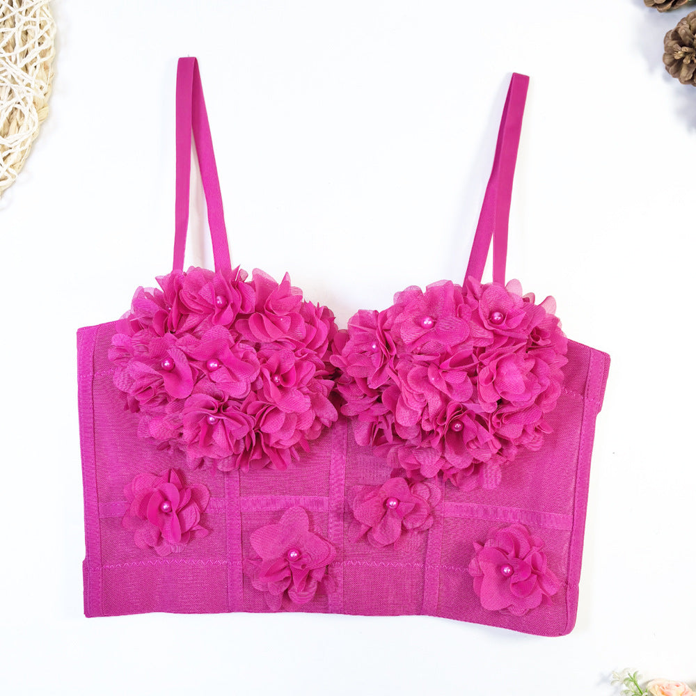 Fishbone Sling Flower With Chest Pad Outer Tops