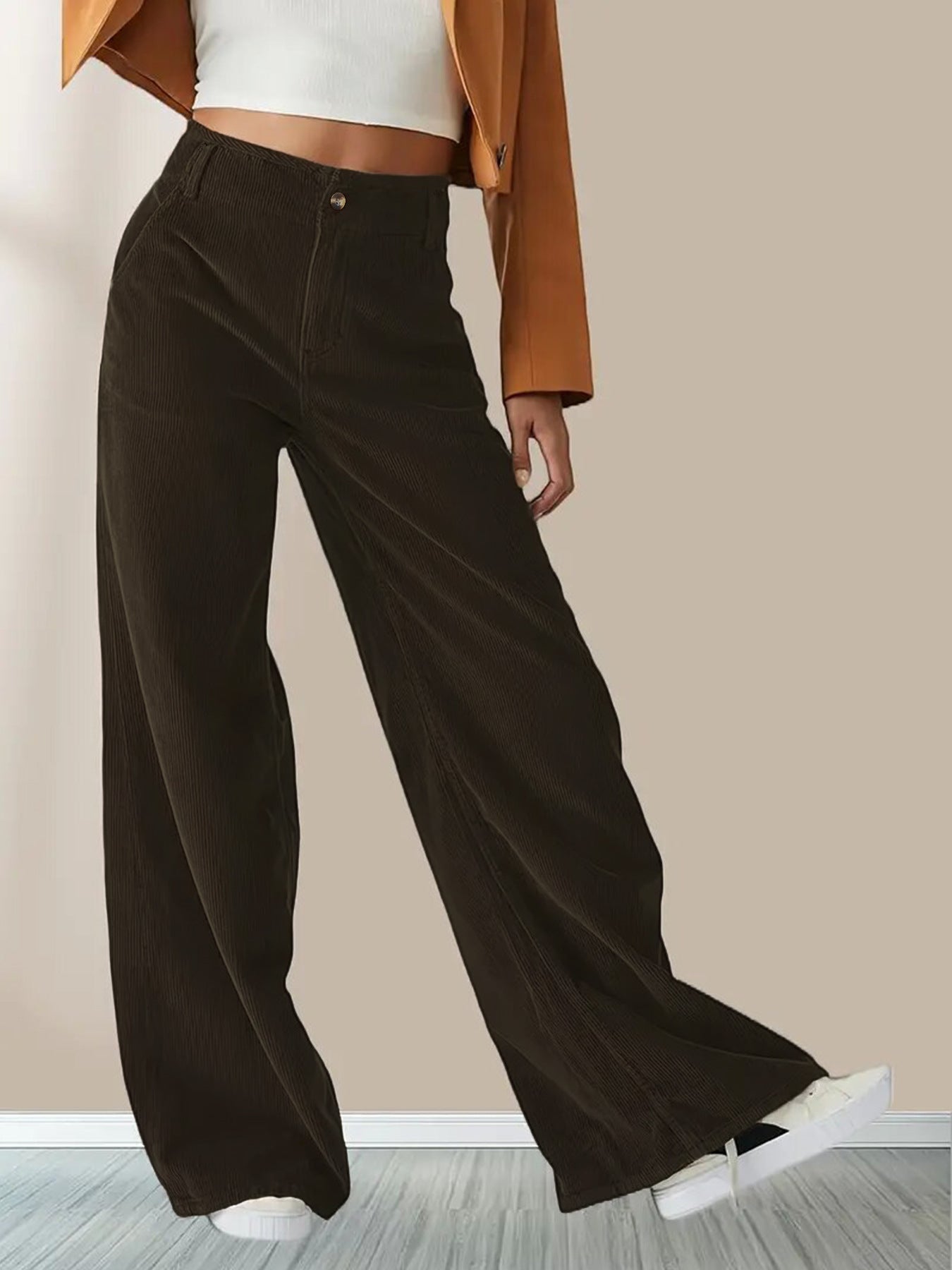 Women's Trousers With High Waist Slimming Casual Pants