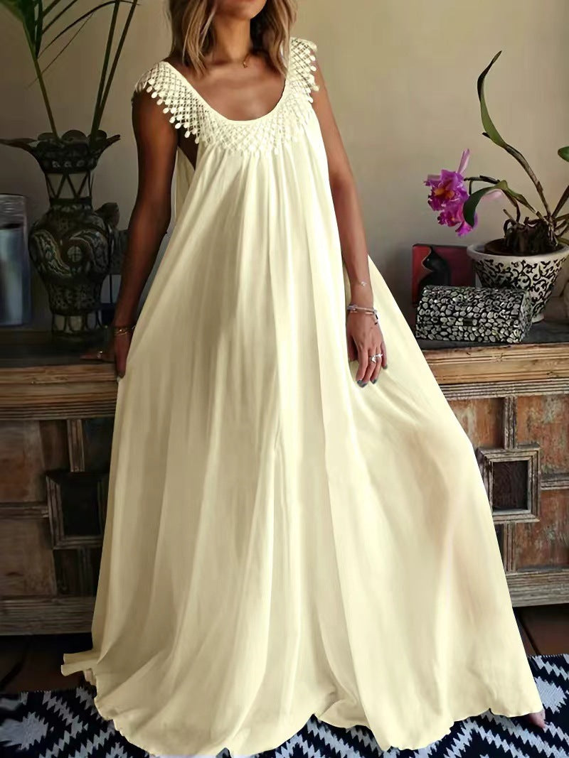 Graceful Women's Long High Sense Temperament Dress
