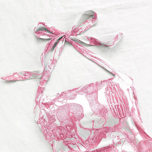 Women's Summer Fashion Sexy Print Halter Camisole Tops