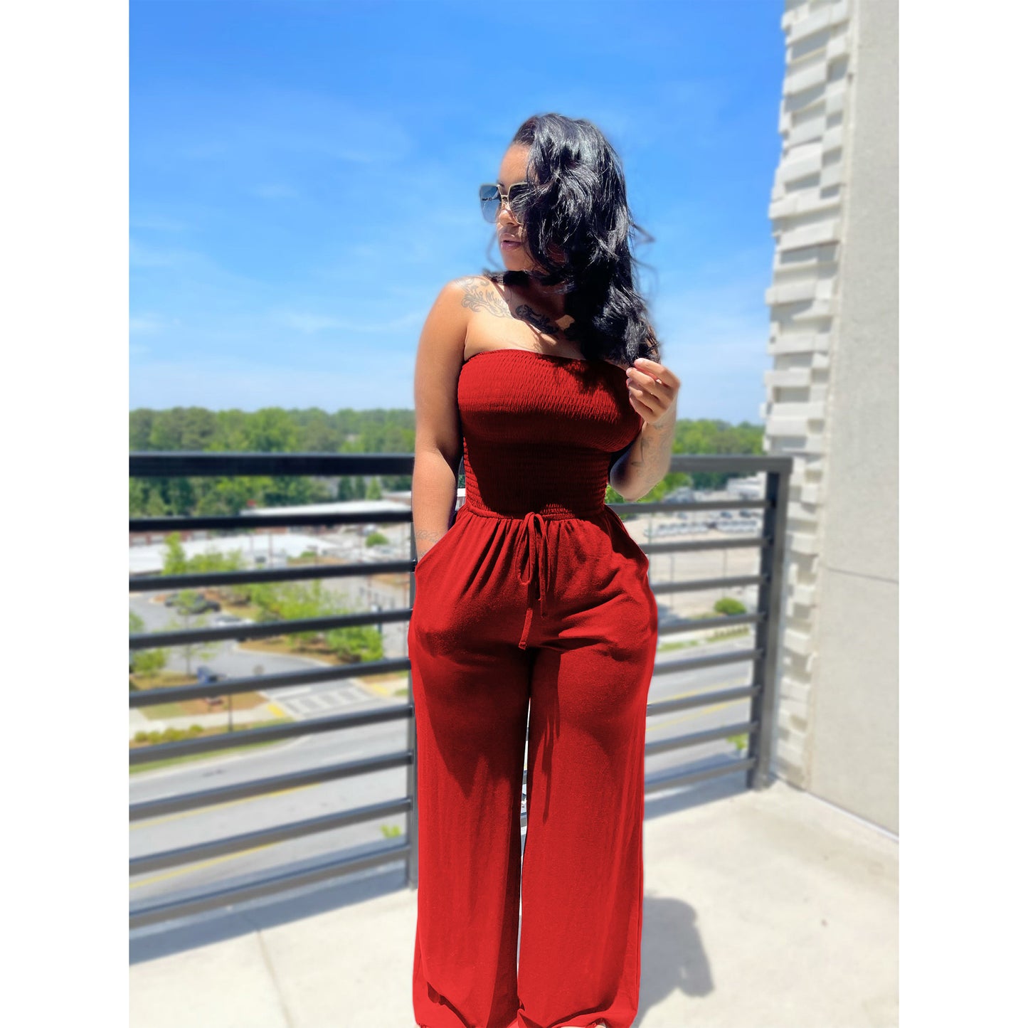 Women's Creative Summer Sexy Casual Brushed Jumpsuits