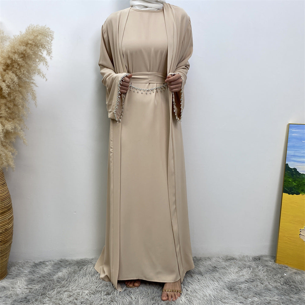 Fashion Versatile Creative Sleeveless Dress Muslim Suits