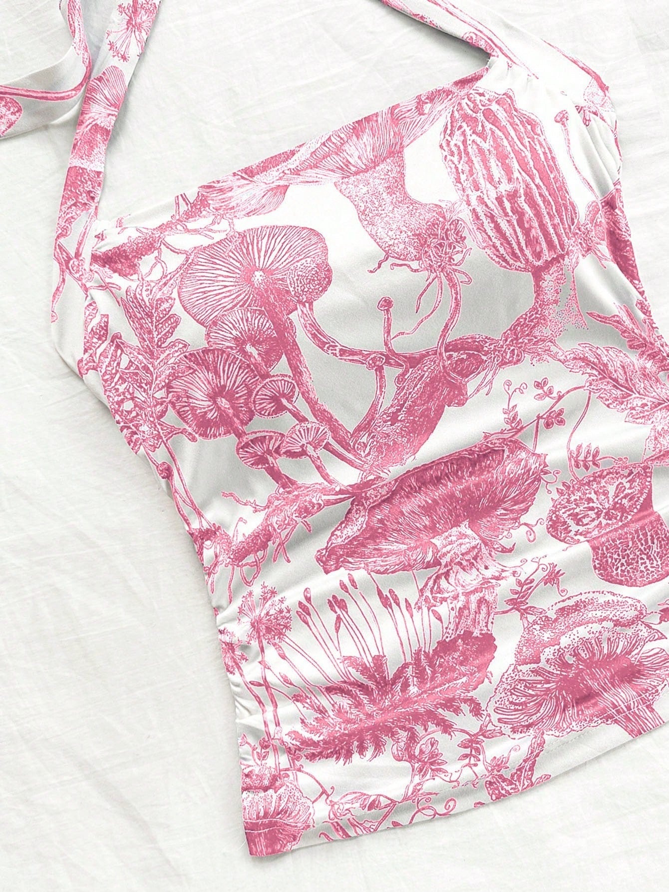 Women's Summer Fashion Sexy Print Halter Camisole Tops