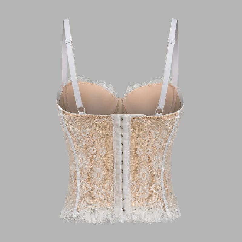 National Fish Bone Small Sling Sexy Tops