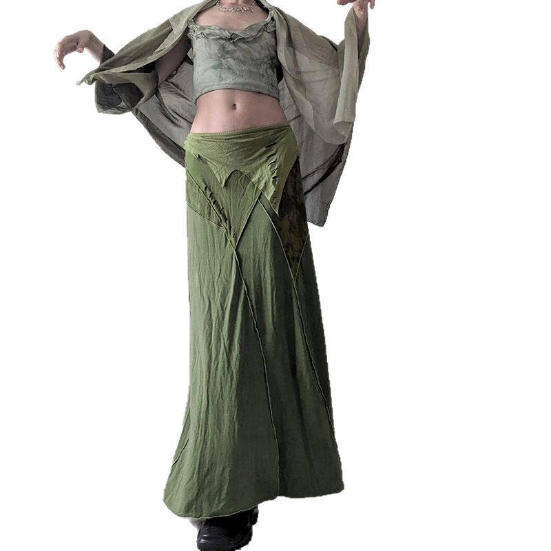 Ear Stitching Tied Niche Hot Puff Blouses