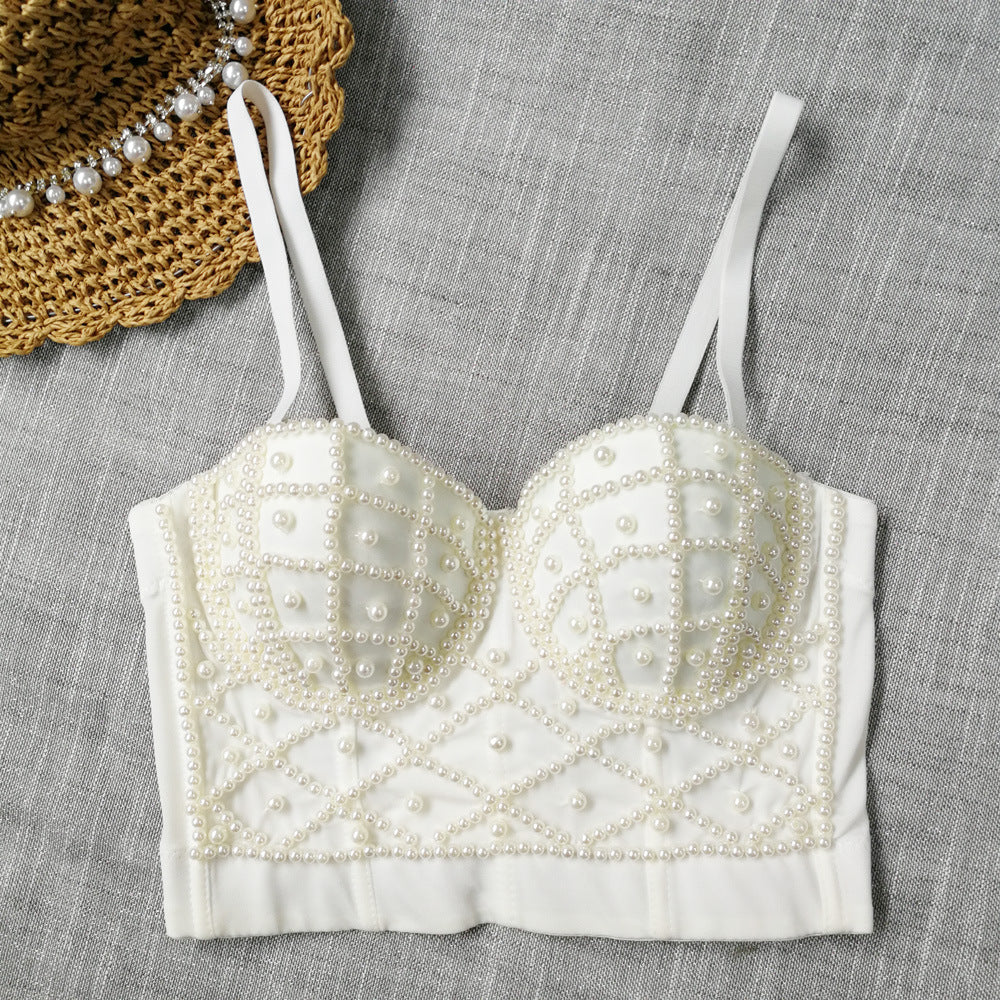Women's Wear Beauty Back Exposed Navel Sexy Tube Tops