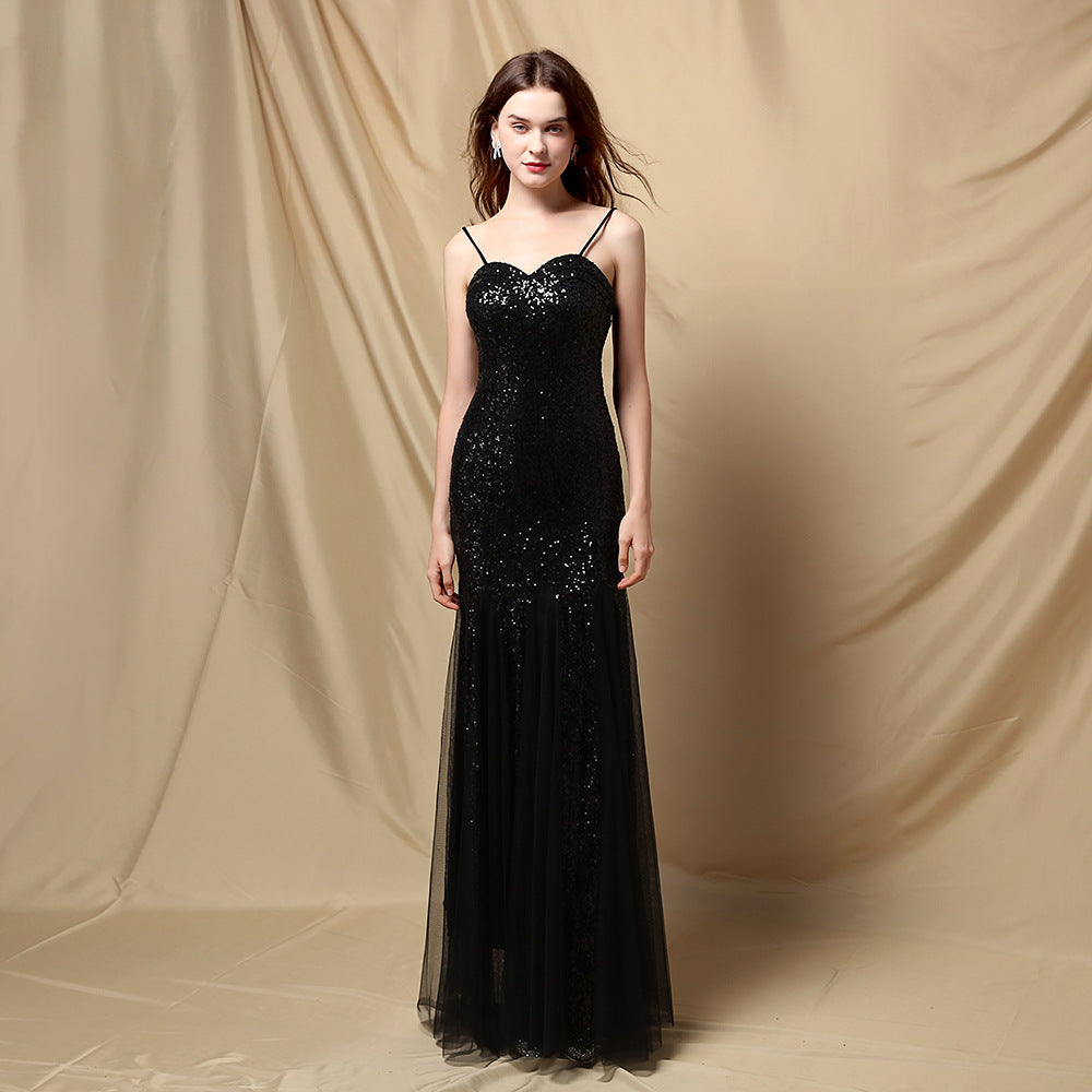 Bride Long Sling Appreciation Dinner Fishtail Car Skirts