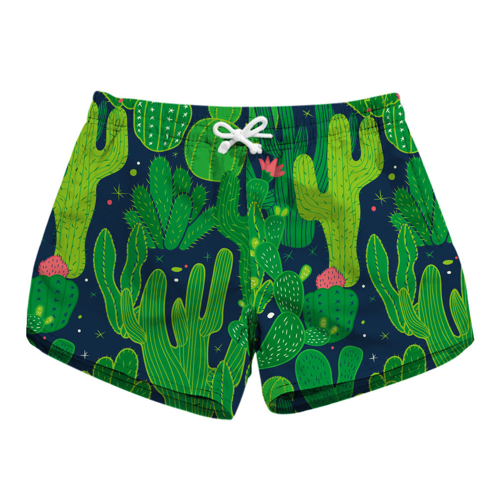 Women's Sexy Beach Digital Printing Cute Shorts