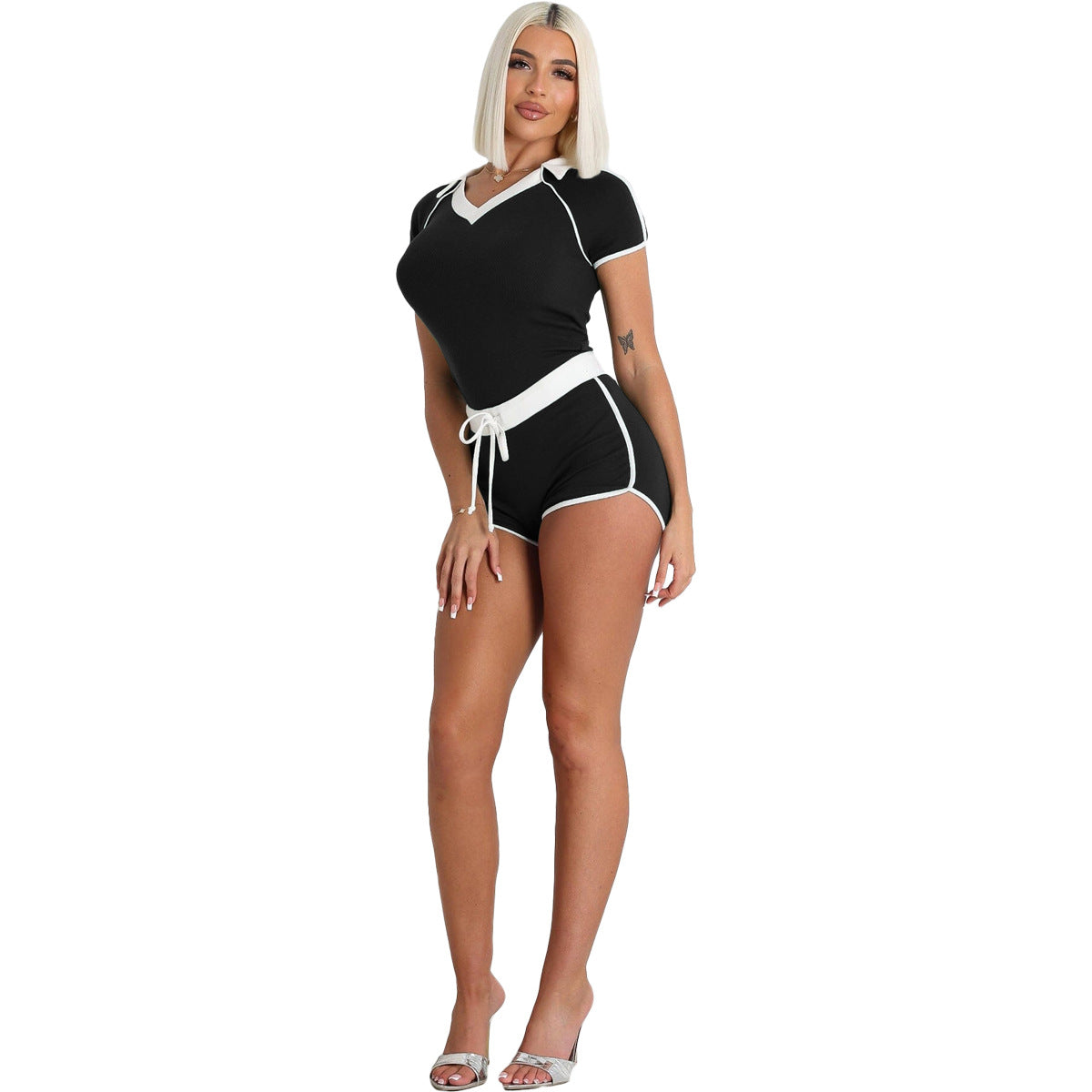 Women's Casual Sports High Elastic Yoga Fabric Suits