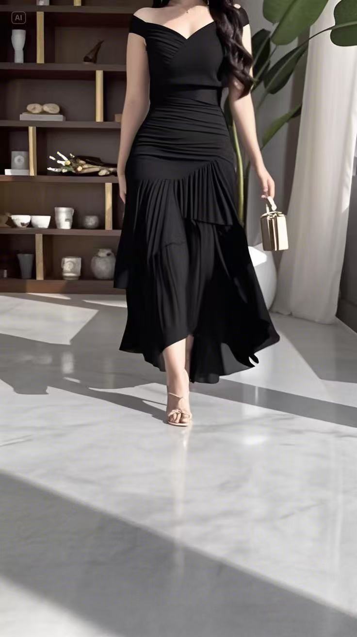 Women's Summer Sweet Style Solid Color Slim Dresses