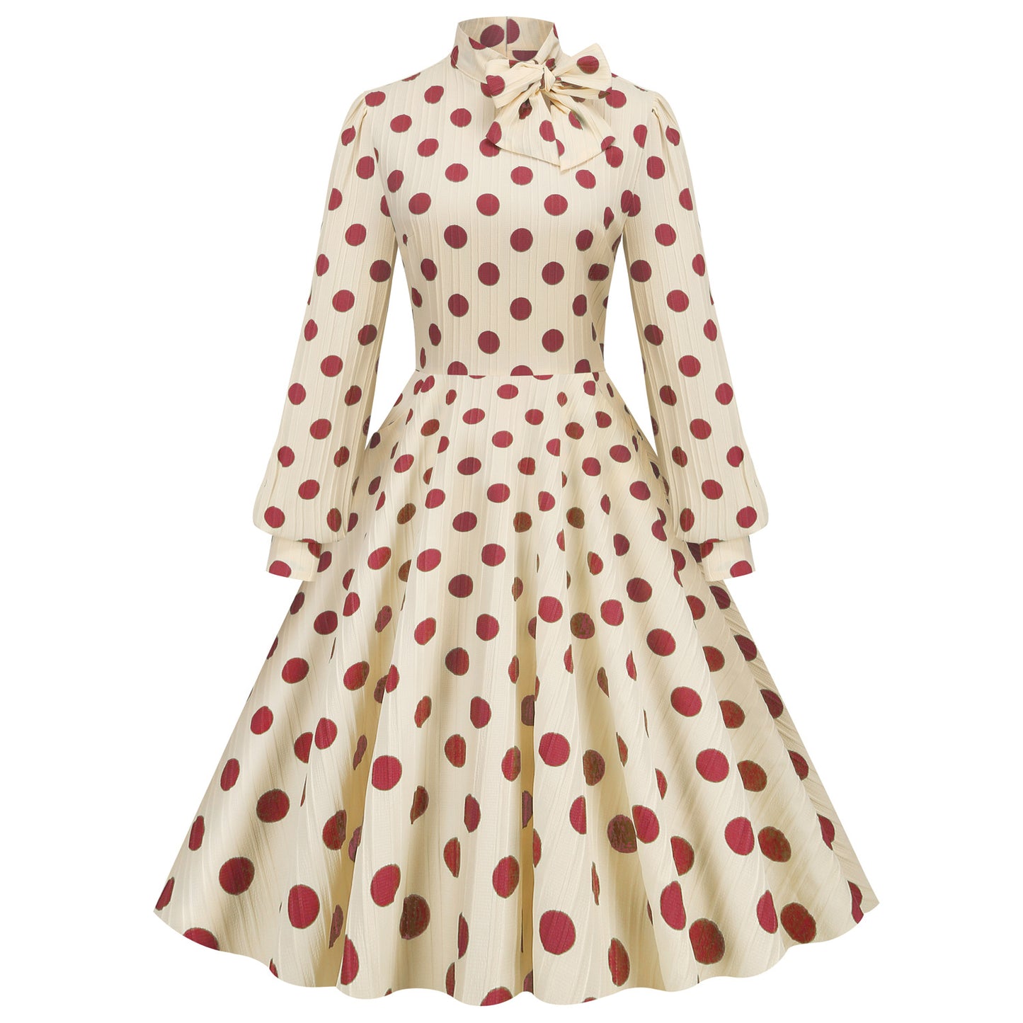 Hepburn Style Vacation Banquet Dress Large Dresses