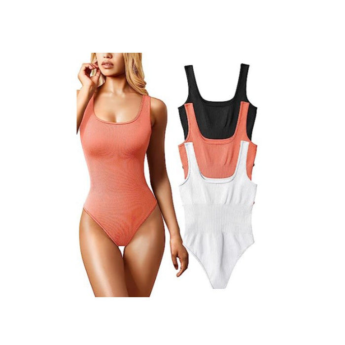 Women's Graceful Casual Summer Sleeveless Tight Jumpsuits