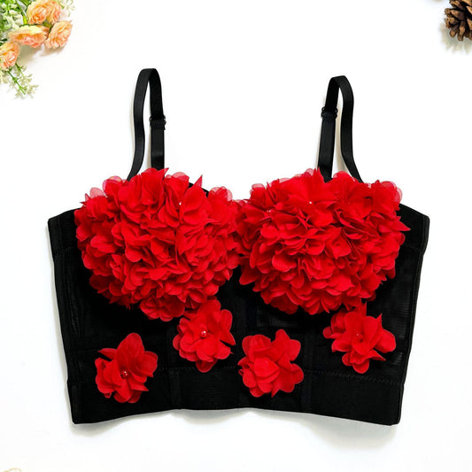 Fishbone Sling Flower With Chest Pad Outer Tops