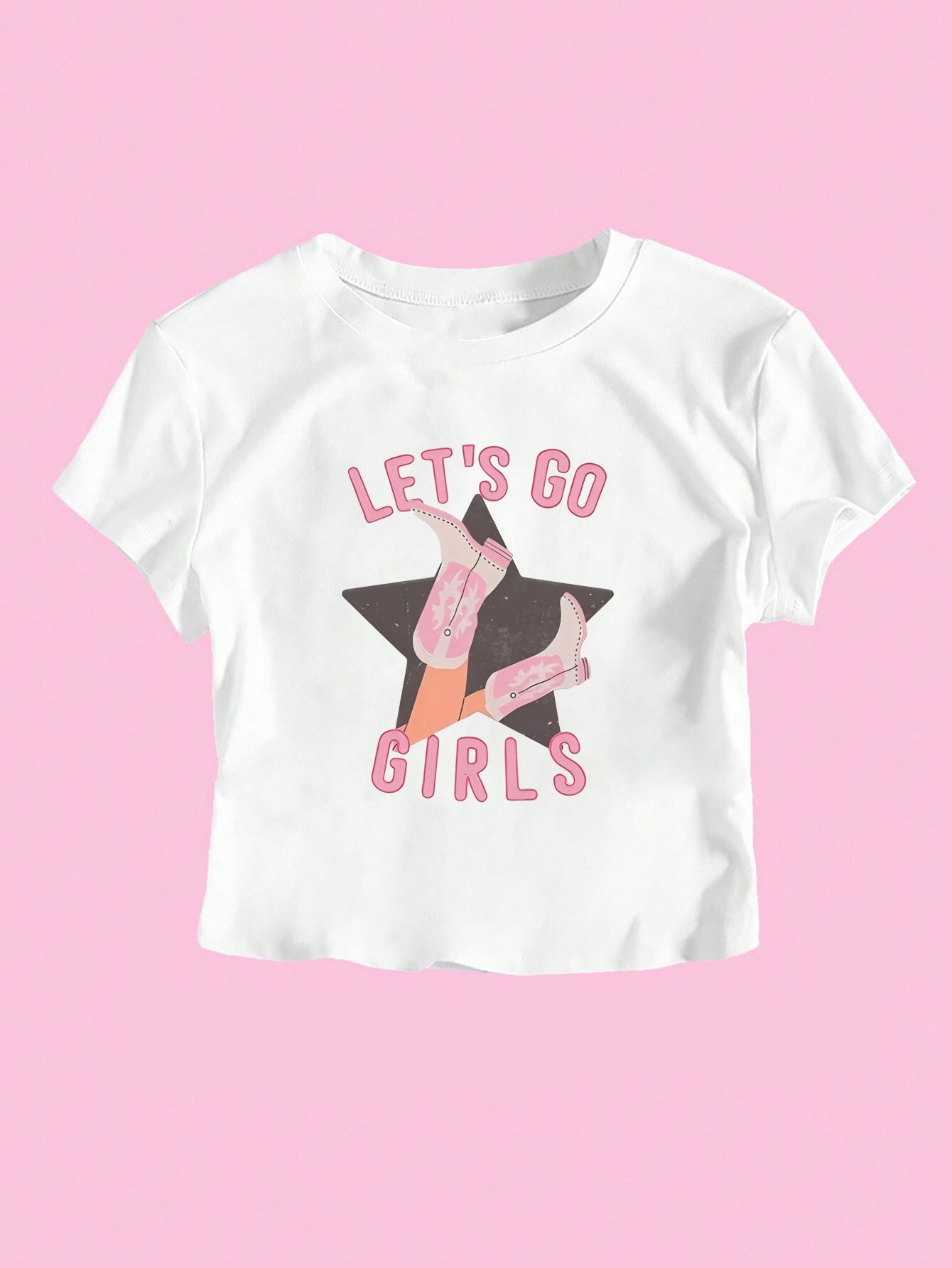 Women's Summer Sweet Spicy Printed T-shirt Personality Blouses