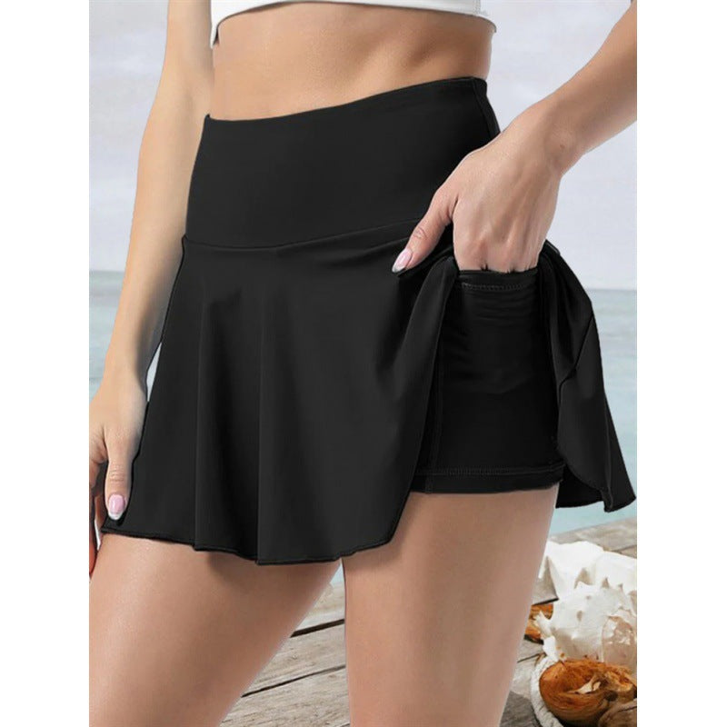 Women's Elegant Pleated Tennis High Sports Skirts