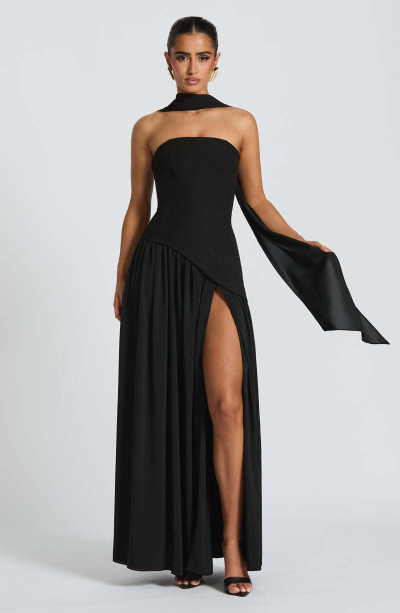 Women's Color Split Dress Fashion Sexy Backless High Dresses