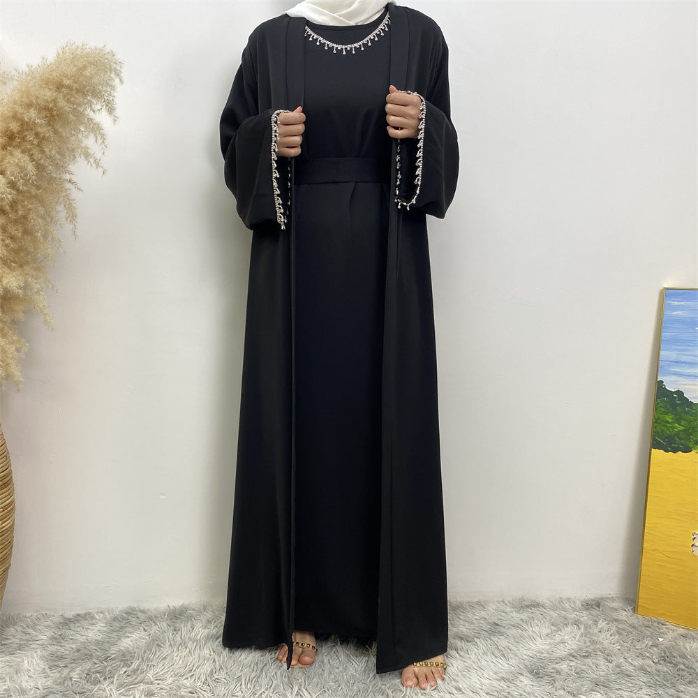 Fashion Versatile Creative Sleeveless Dress Muslim Suits