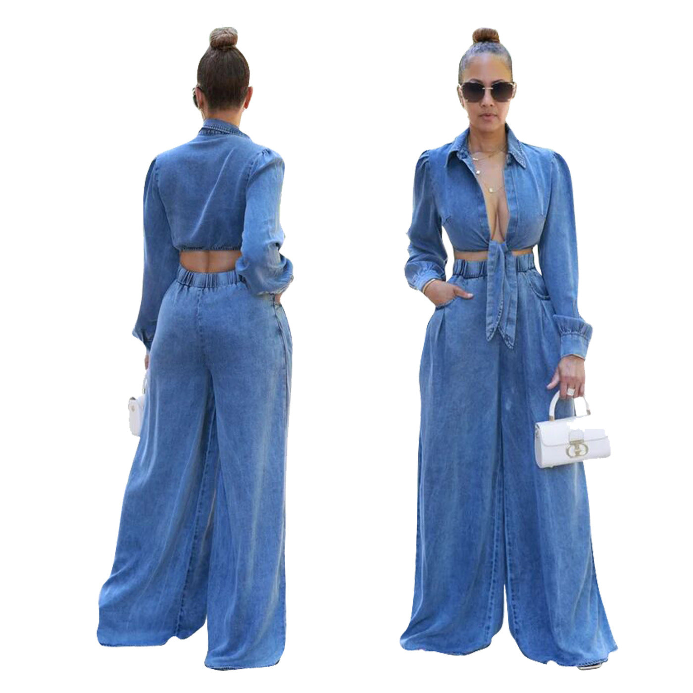 Women's Classy Beautiful Creative Casual Denim Jeans