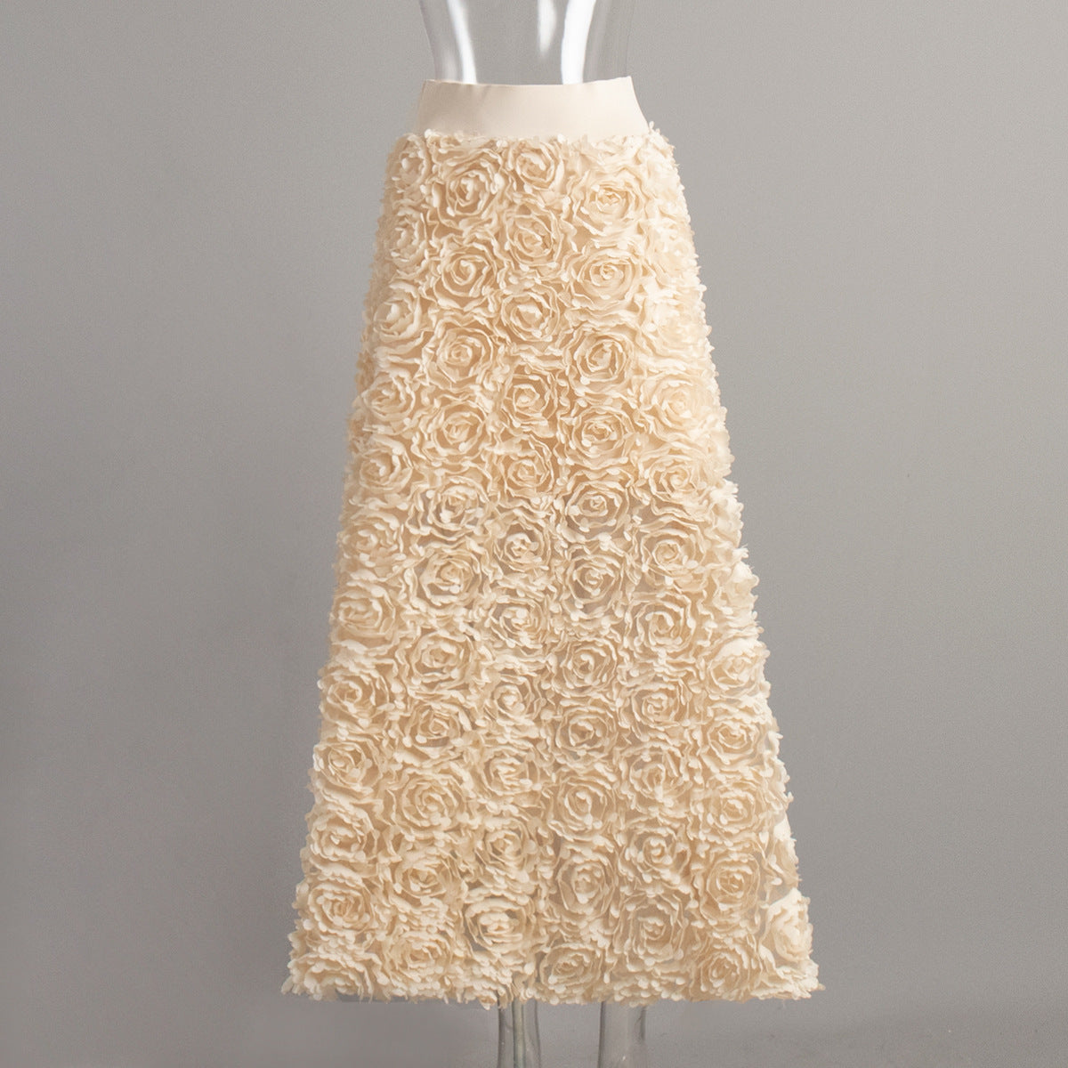 Women's Dress Petal Design Long Dinner Skirts