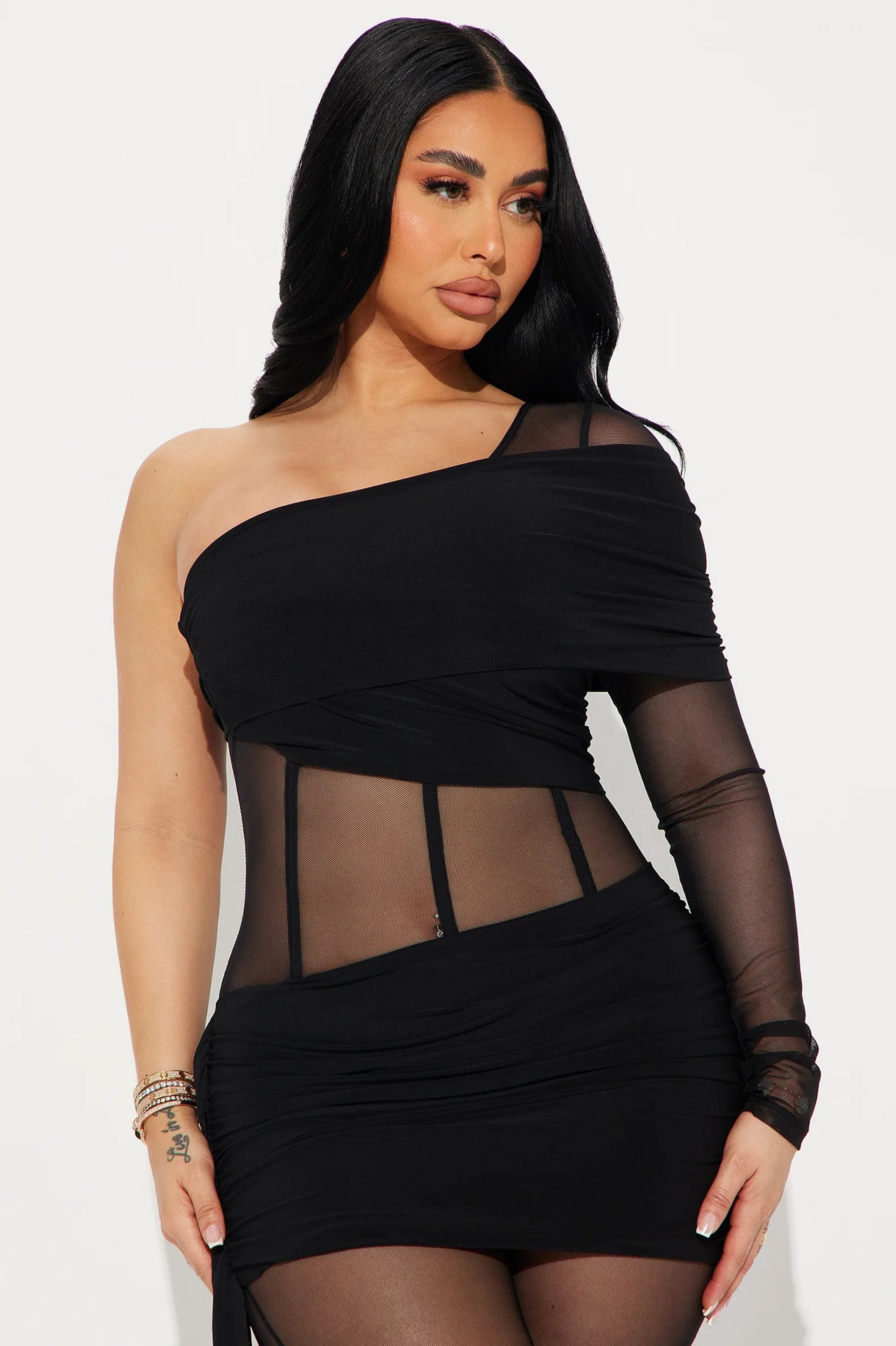 Sexy Solid Color Waist Tight Shoulder Jumpsuits
