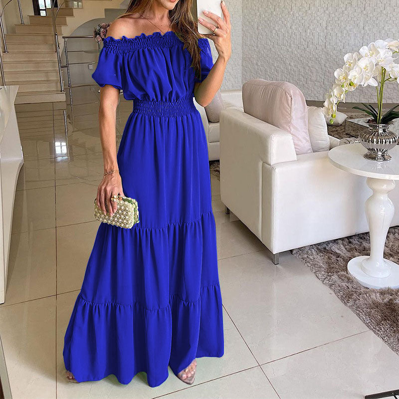 Women's Dress Spring Sleeve Long Pattern Dresses