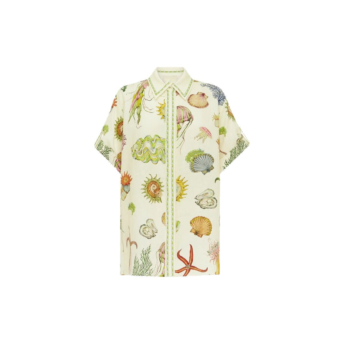 Classic Casual Fashion Linen Temperament Shirt Shorts