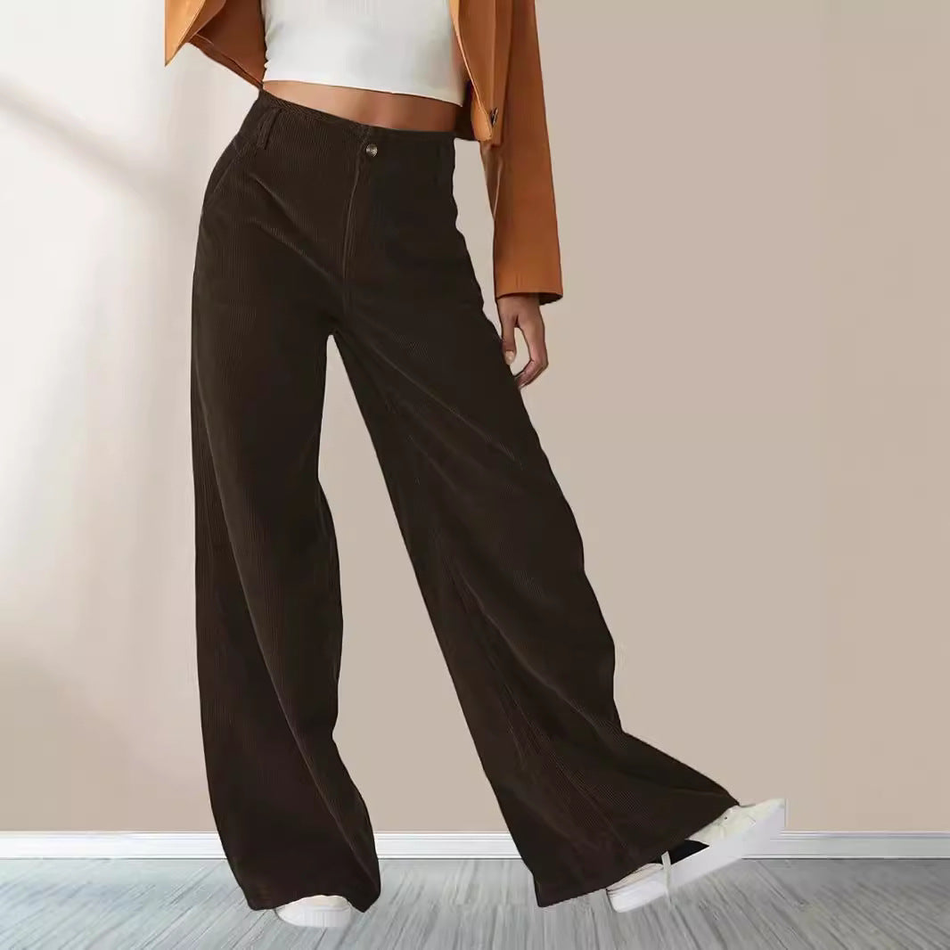 Women's Trousers With High Waist Slimming Casual Pants