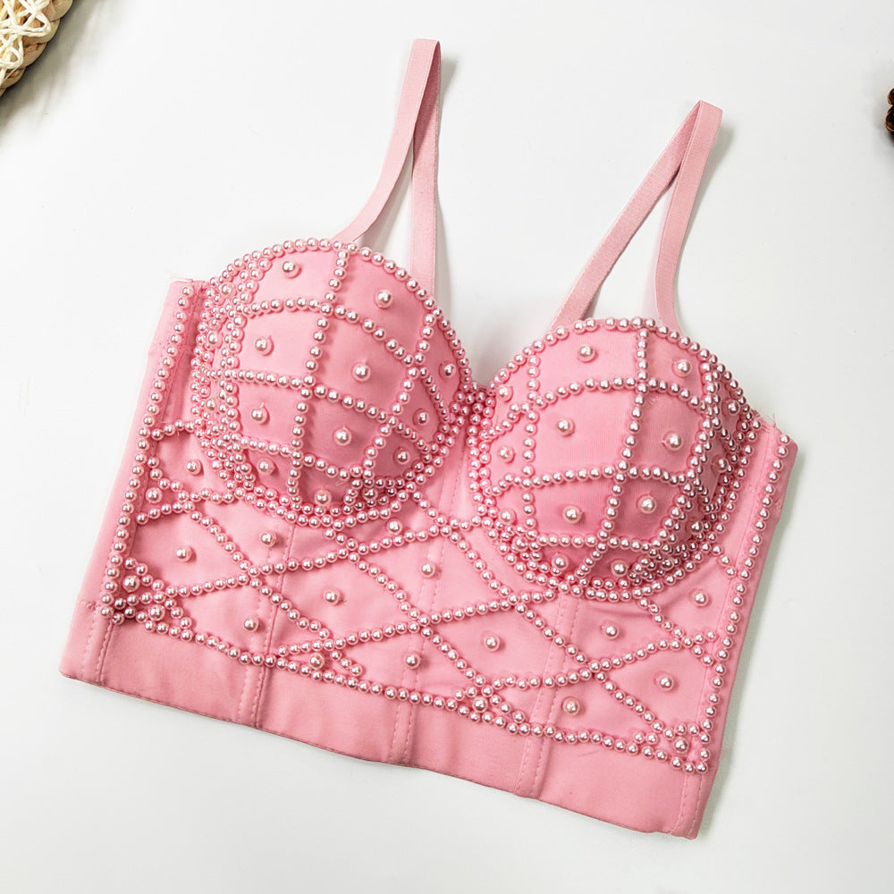 Women's Wear Beauty Back Exposed Navel Sexy Tube Tops