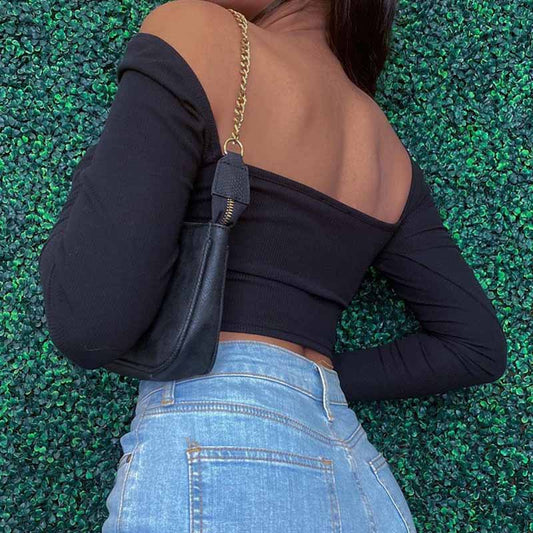 Women's Summer Hot Sexy Cross Hollow Out Blouses