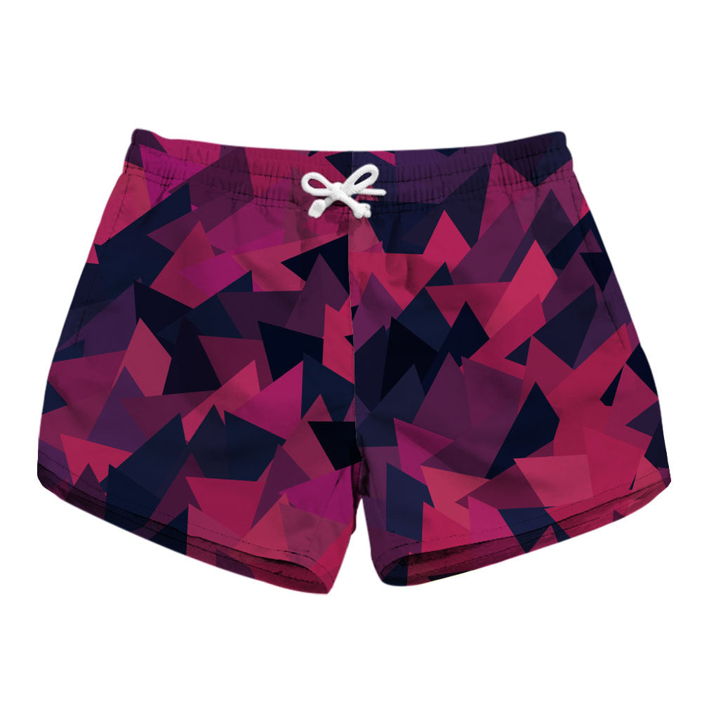 Women's Sexy Beach Digital Printing Cute Shorts