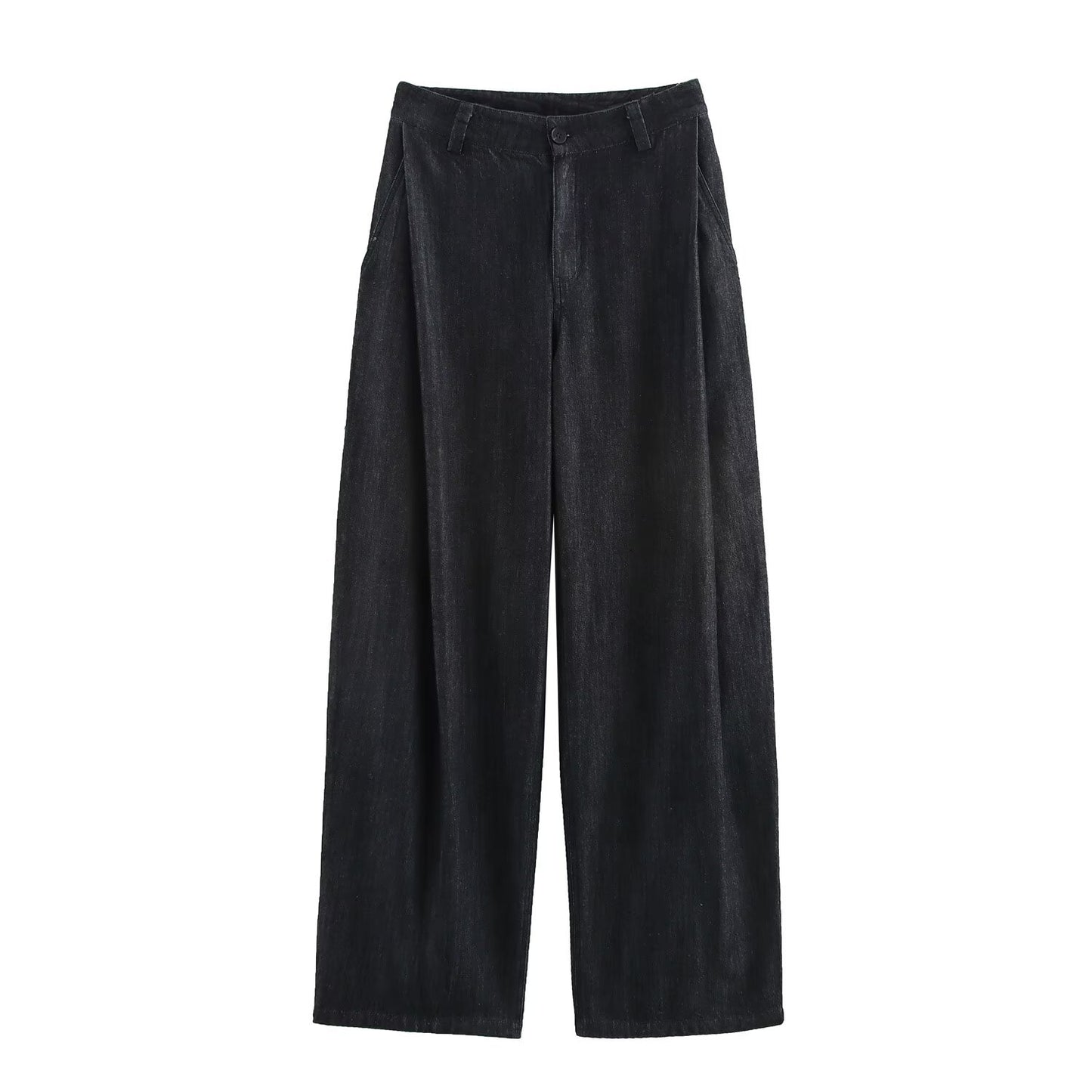 Women's Attractive Durable Spring Denim Effect Suits