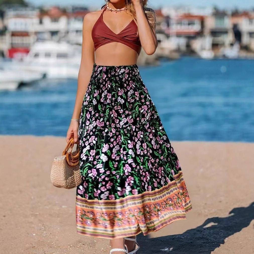 Classic Casual Fashion Summer Wear Dress Skirts