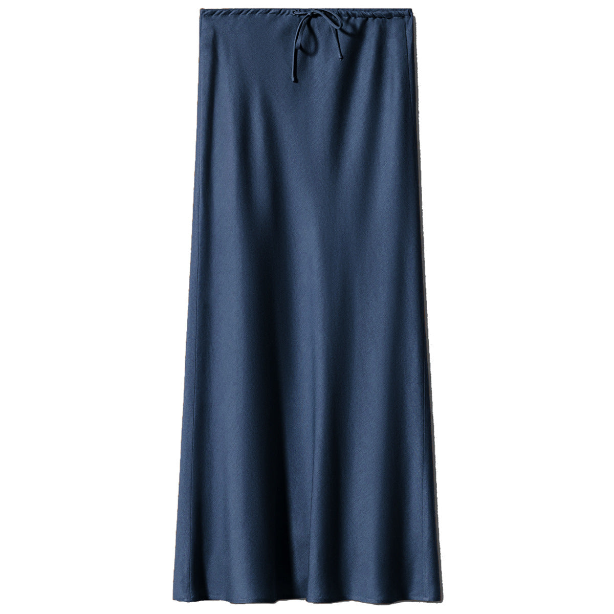 Women's High Quality Satin Long Dress Waist Skirts