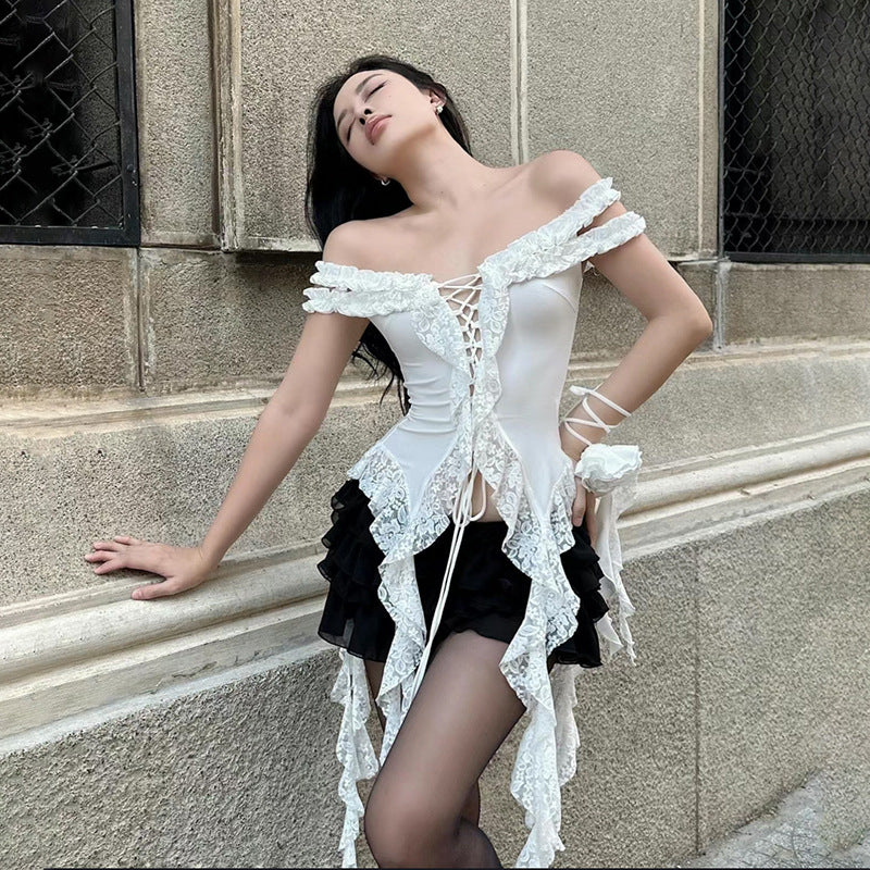 Women's Sexy Hot Pure Desire Style Slim Blouses