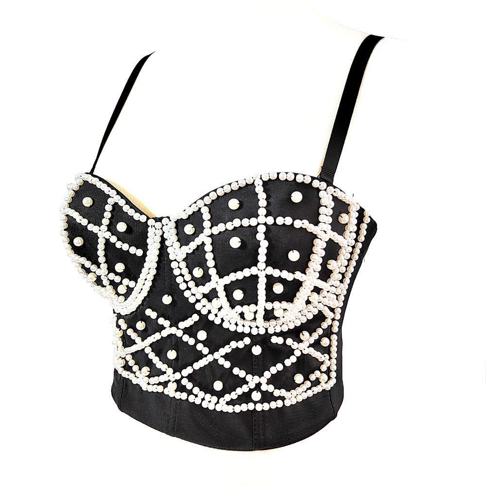 Women's Wear Beauty Back Exposed Navel Sexy Tube Tops